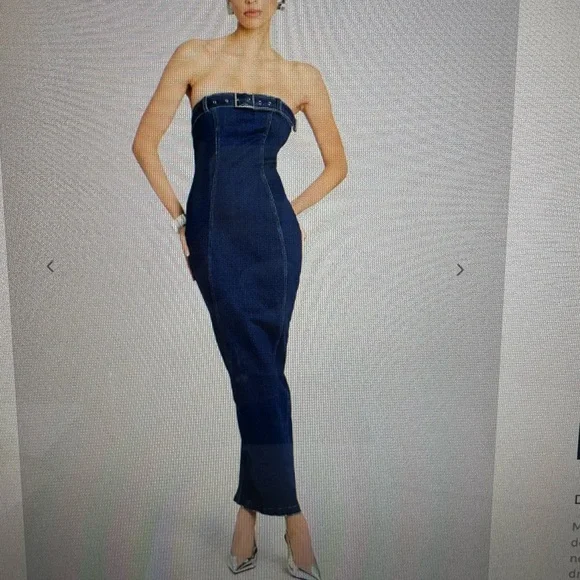 ser o ya denim dress Freya Dress  SEROYA